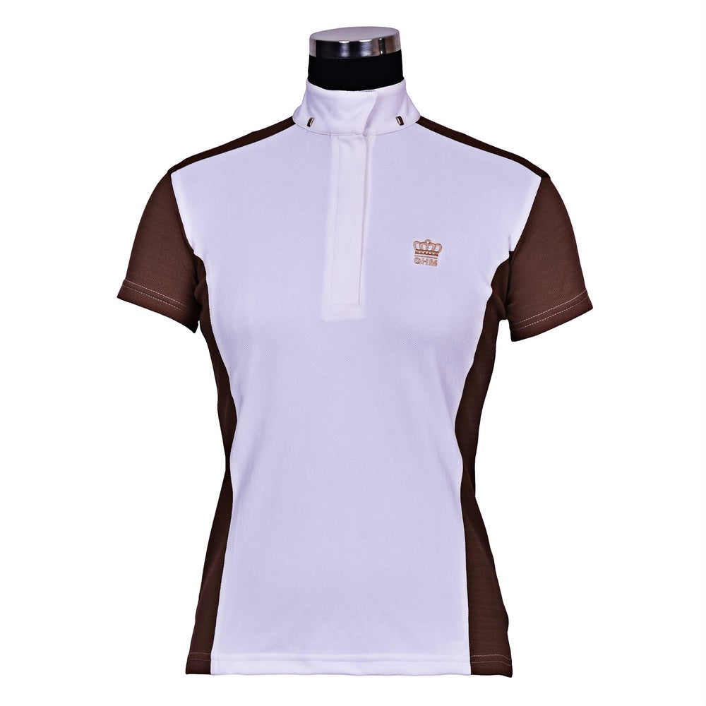 George H Morris Ladies Champion Short Sleeve Show Shirt - Breeches.com