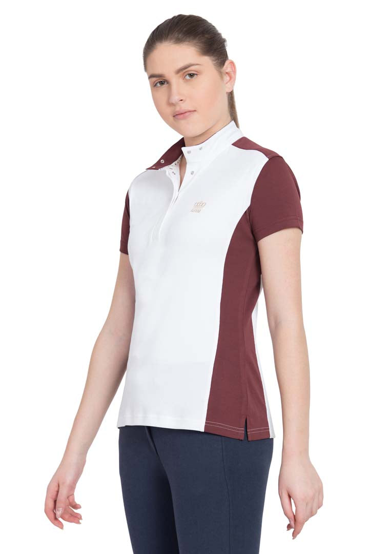 George H Morris Ladies Champion Short Sleeve Show Shirt - Breeches.com