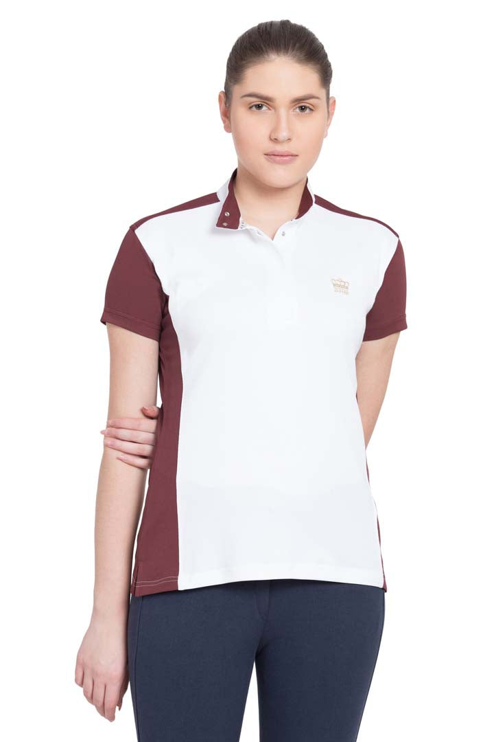 George H Morris Ladies Champion Short Sleeve Show Shirt - Breeches.com