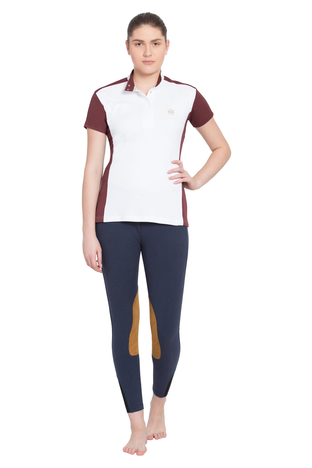 George H Morris Ladies Champion Short Sleeve Show Shirt - Breeches.com