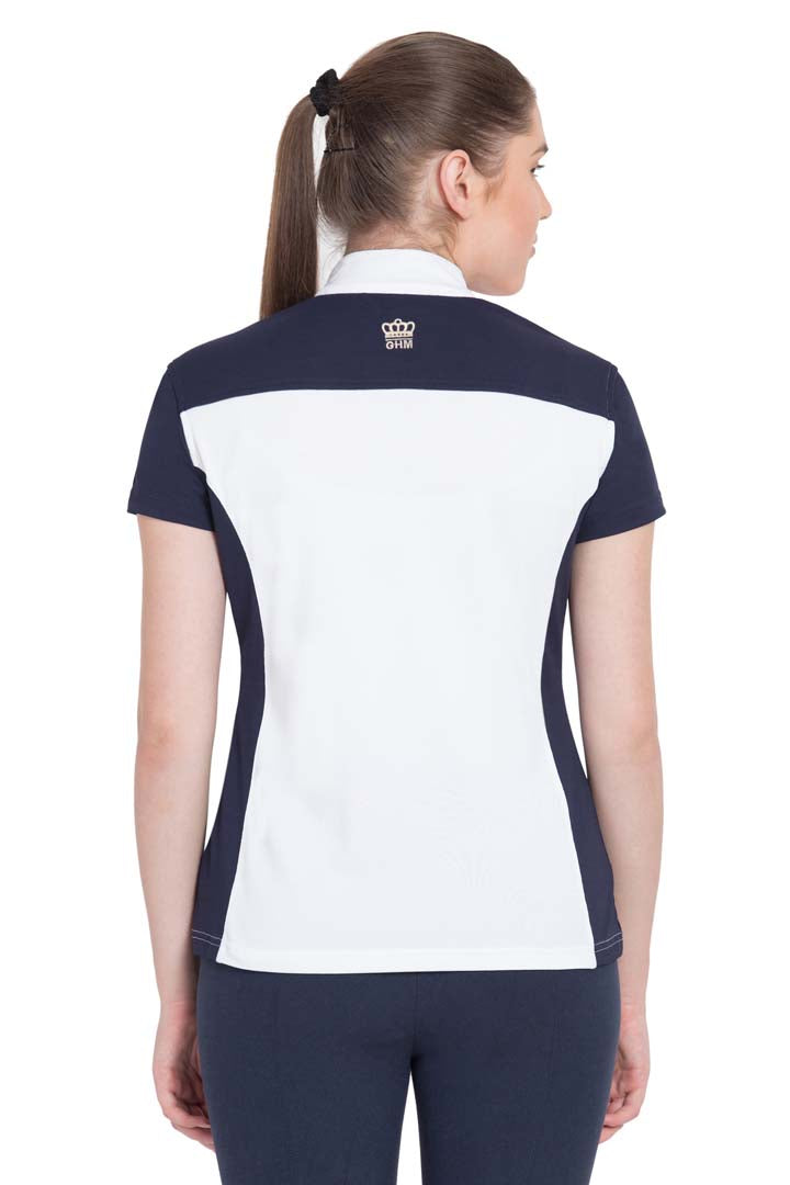 George H Morris Ladies Champion Short Sleeve Show Shirt - Breeches.com