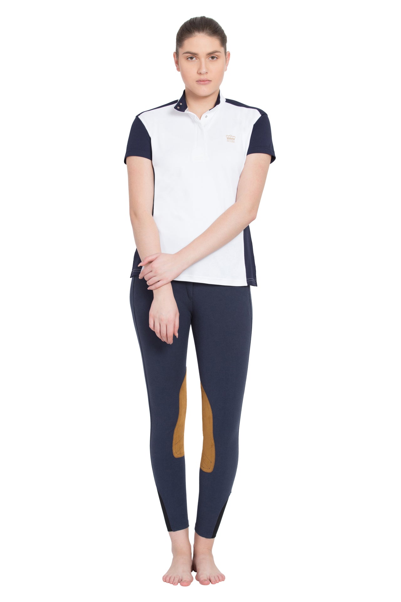 George H Morris Ladies Champion Short Sleeve Show Shirt - Breeches.com