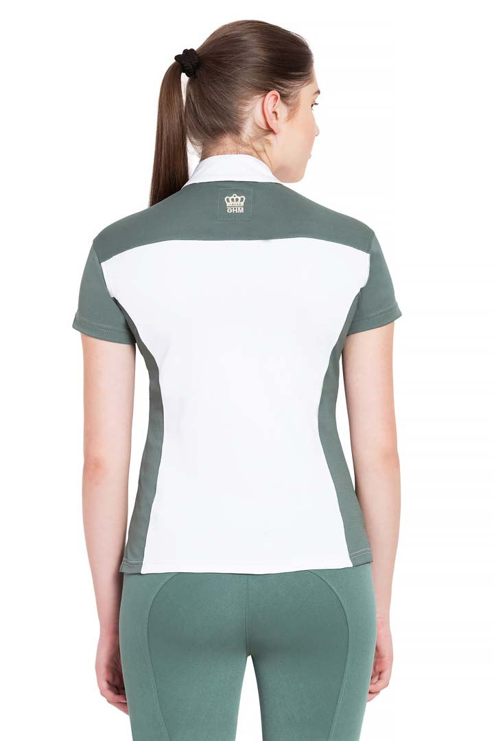 George H Morris Ladies Champion Short Sleeve Show Shirt - Breeches.com