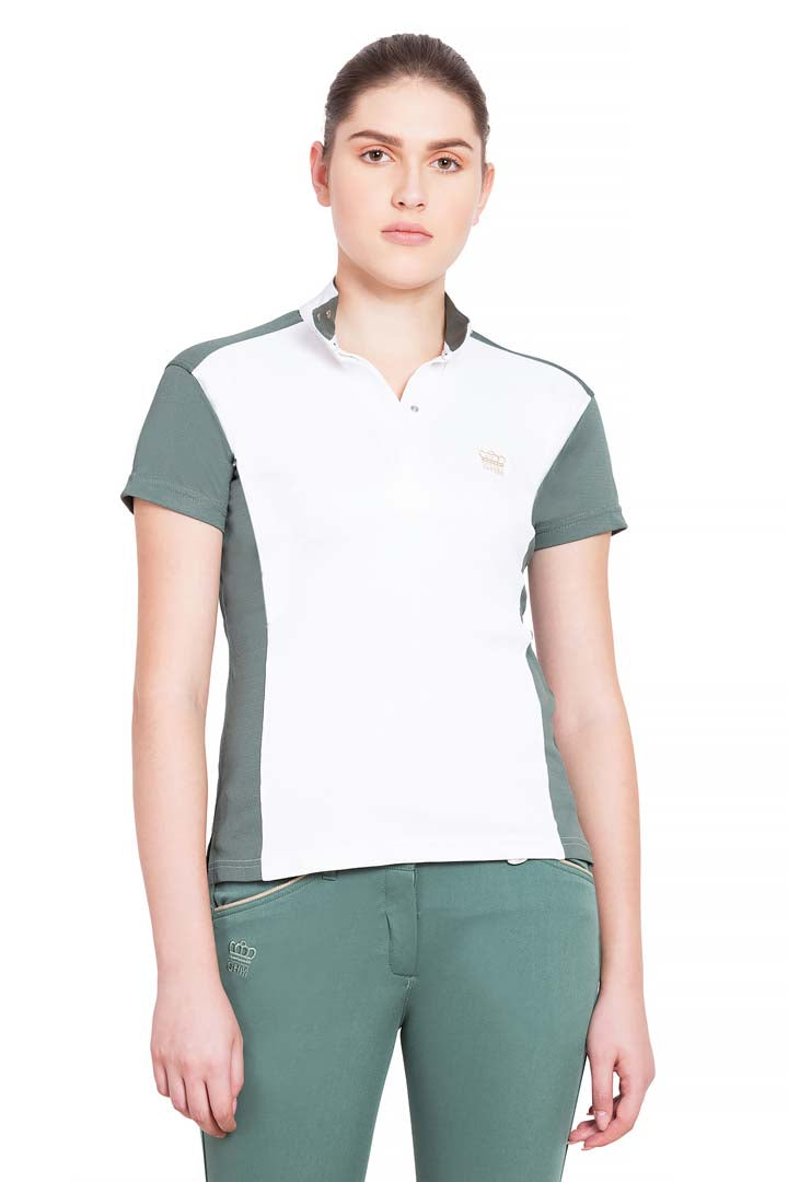 George H Morris Ladies Champion Short Sleeve Show Shirt - Breeches.com