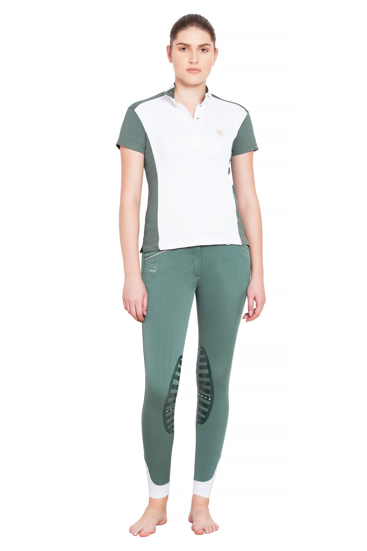 George H Morris Ladies Champion Short Sleeve Show Shirt - Breeches.com