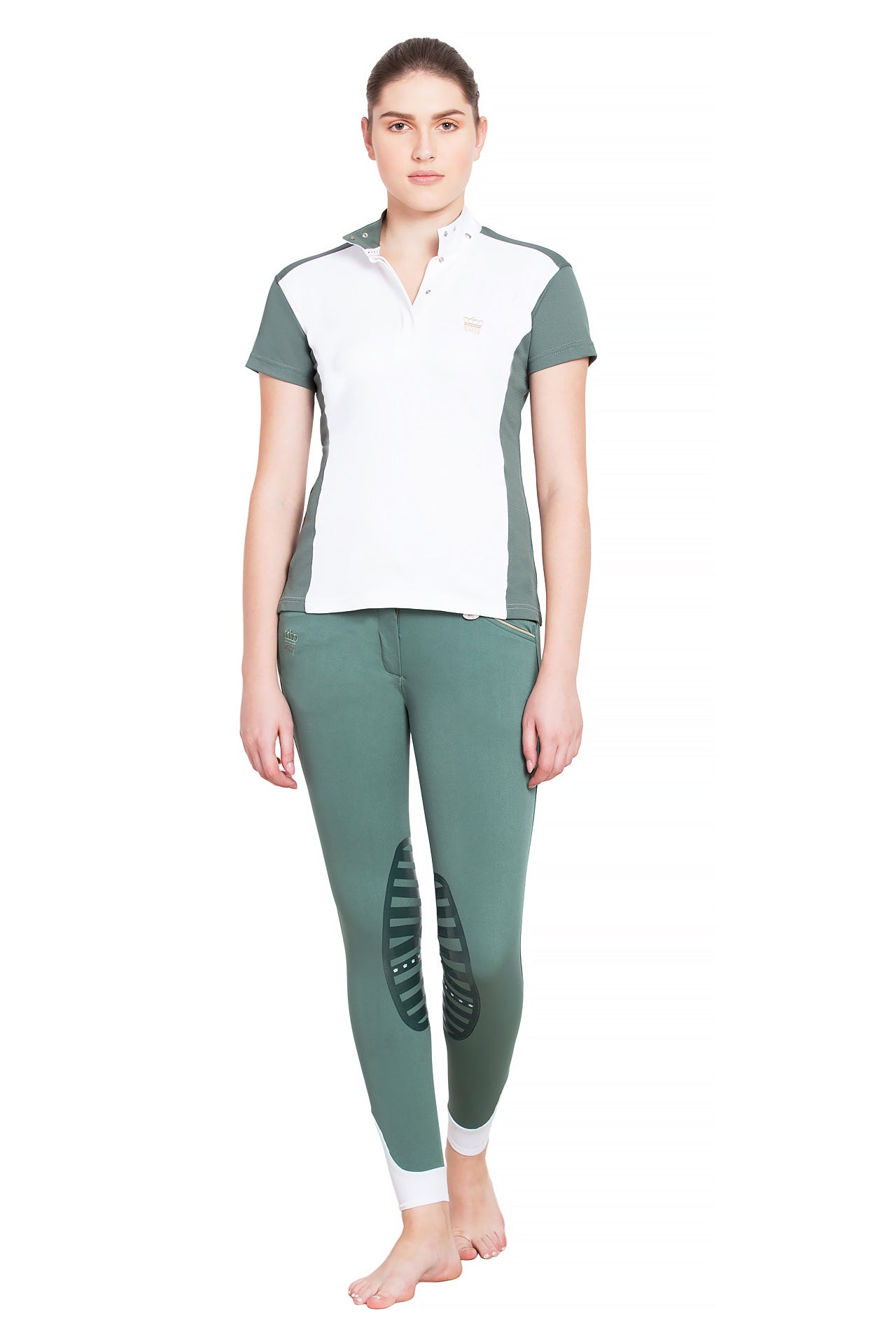 George H Morris Ladies Champion Short Sleeve Show Shirt - Breeches.com