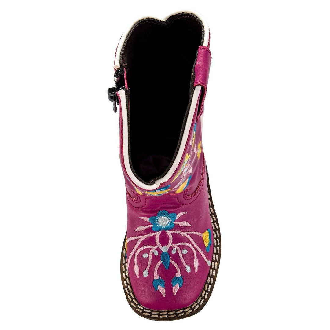 TuffRider Youth Floral Cowgirl Western Boot - Breeches.com