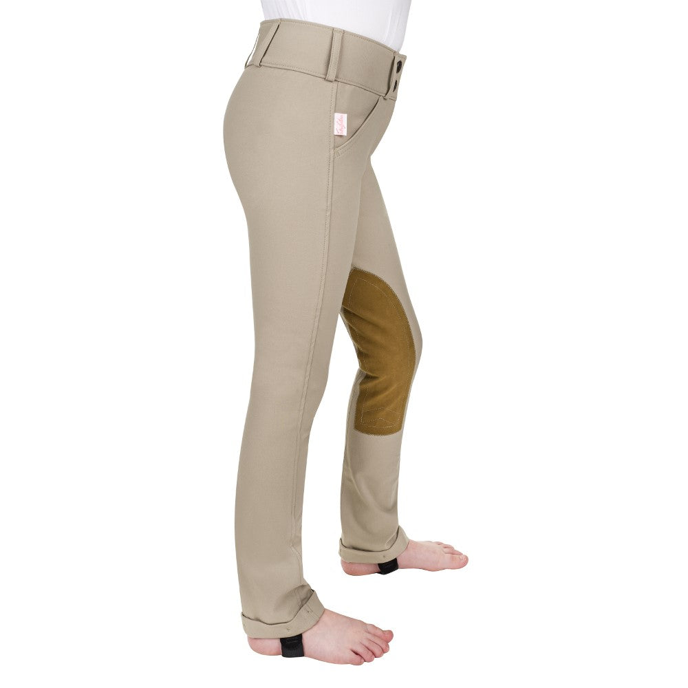 The Tailored Sportsman Girls Front Zip Trophy Hunter Jod - Breeches.com