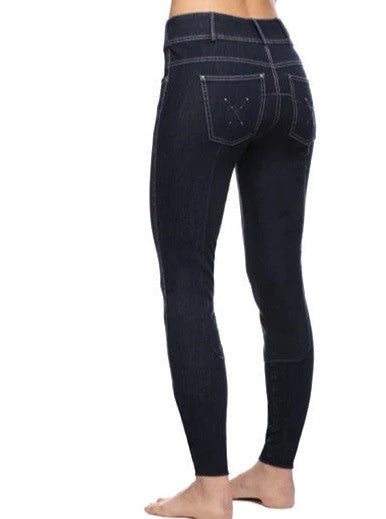 Goode Rider Vogue Blue Denim Full Seat Jean - Breeches.com