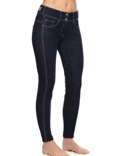 Goode Rider Vogue Blue Denim Full Seat Jean - Breeches.com