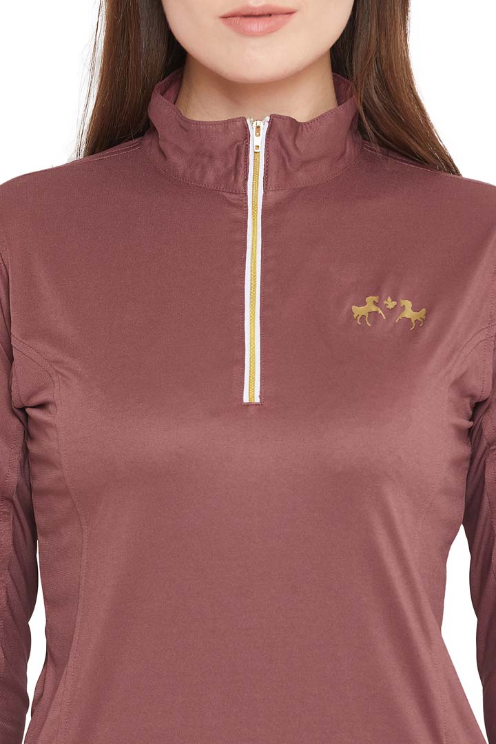 Equine Couture Surya Equicool Long Sleeve Sun Sport Shirt - Breeches.com