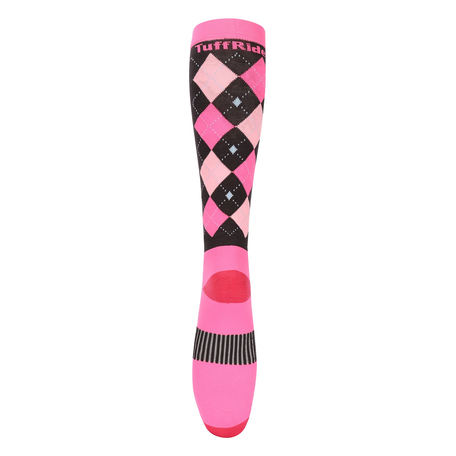 TUFFRIDER NEON VENTILATED ARGYLE SOCKS - Breeches.com