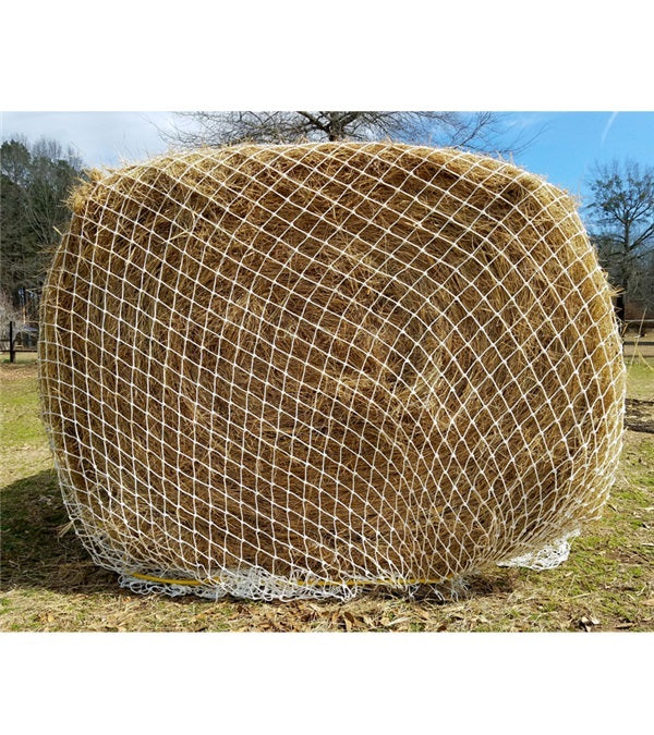 Full bale hay net top