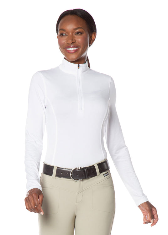 Kerrits Ladies Ice Fil Lite Long Sleeve Solid Riding Shirt