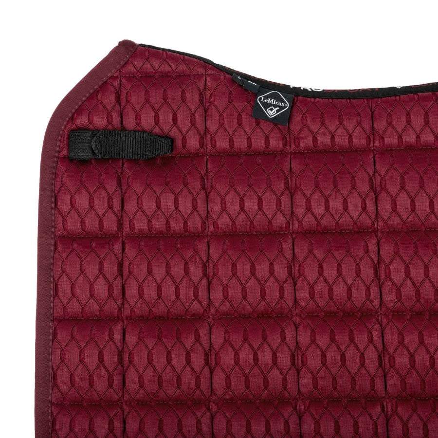 LeMieux Carbon Mesh Air Dressage Square Saddle Pad - Breeches.com