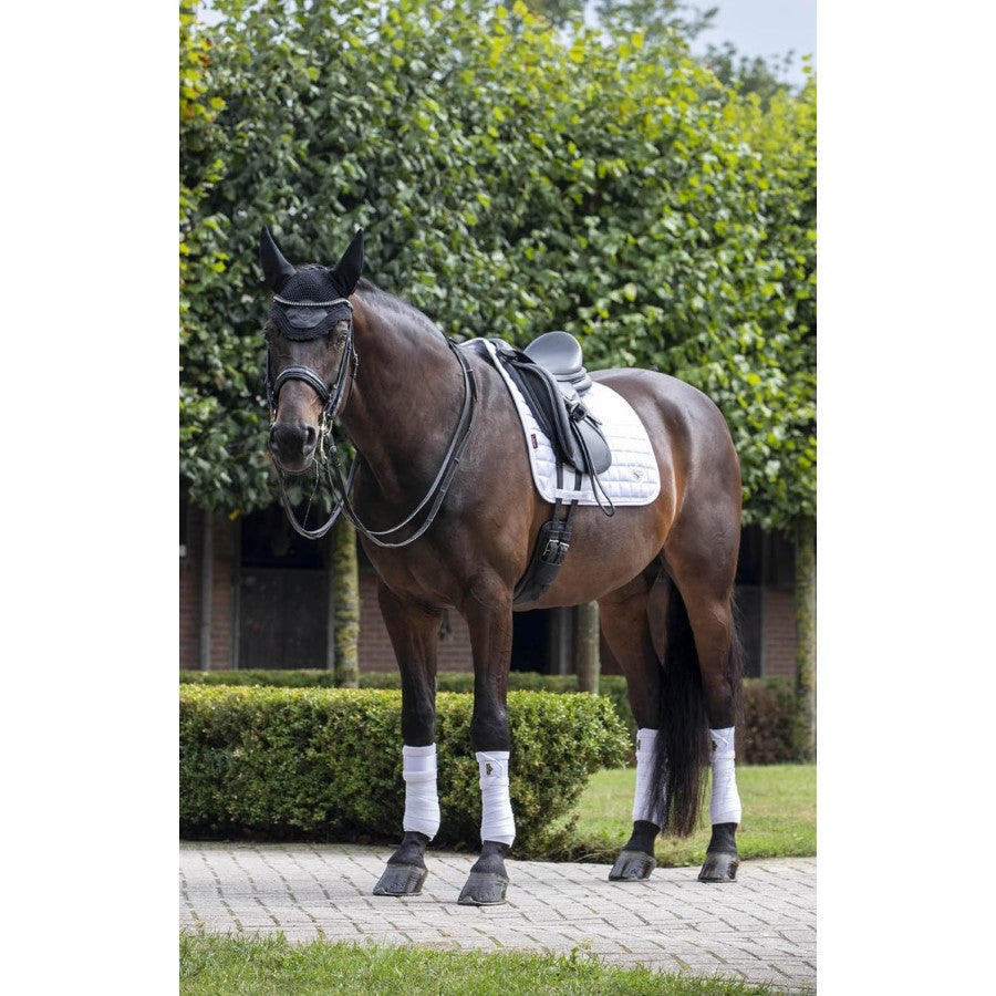 LeMieux Loire Classic Satin Dressage Square Saddle Pad - Breeches.com