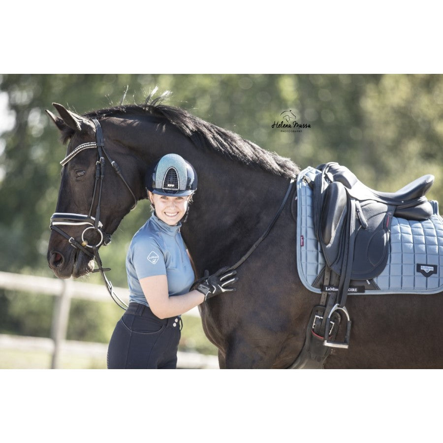 LeMieux Loire Classic Satin Dressage Square Saddle Pad - Breeches.com