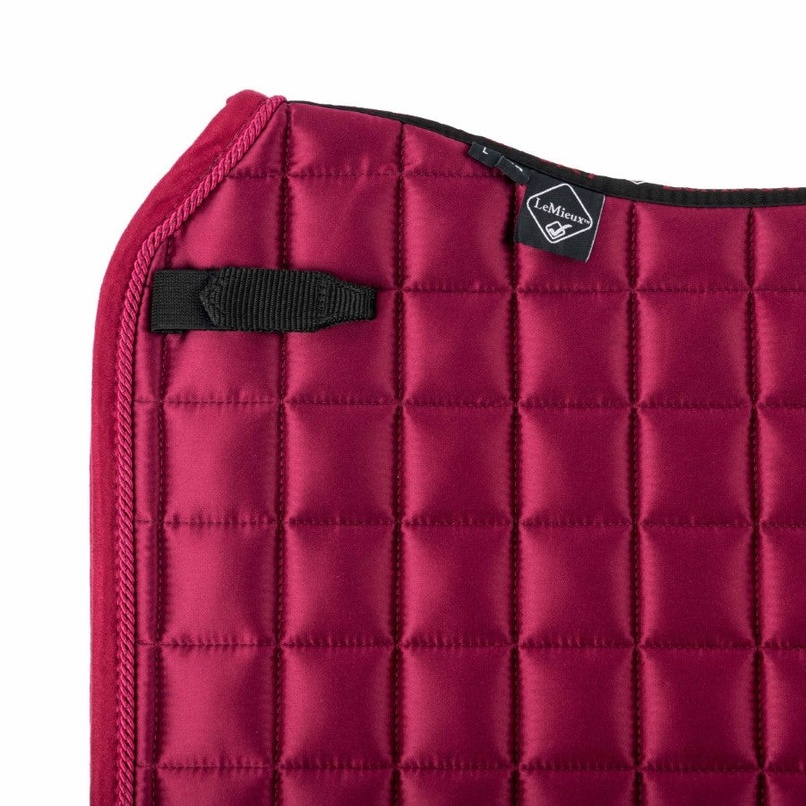 LeMieux Loire Classic Satin Dressage Square Saddle Pad - Breeches.com