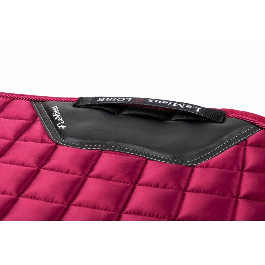 LeMieux Loire Classic Satin Dressage Square Saddle Pad - Breeches.com