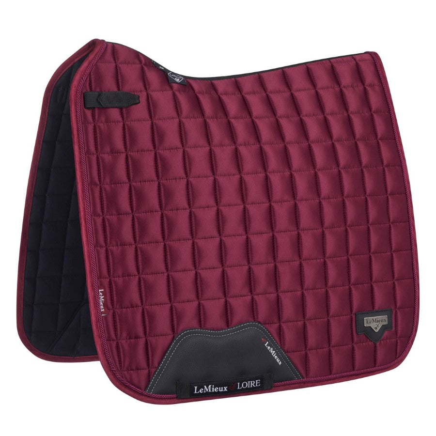 LeMieux Loire Classic Satin Dressage Square Saddle Pad - Breeches.com