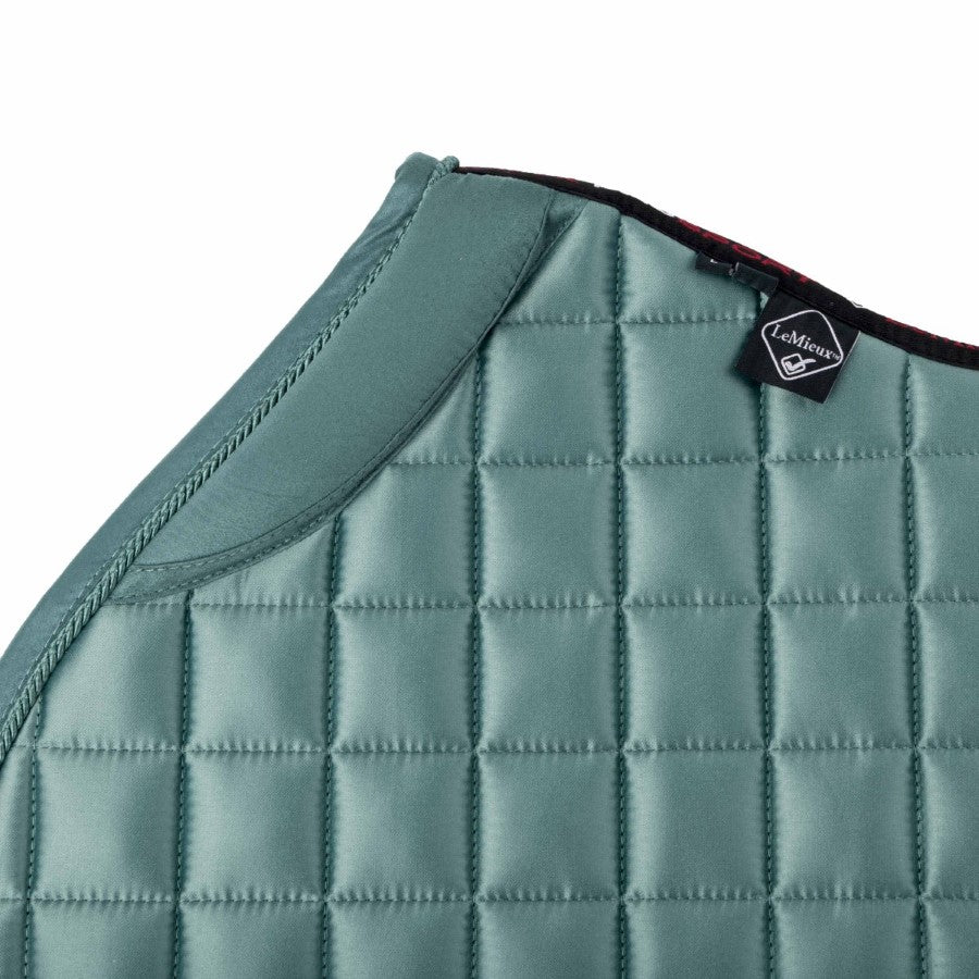LeMieux Loire Memory Satin Close Contact Square Saddle Pad - Breeches.com