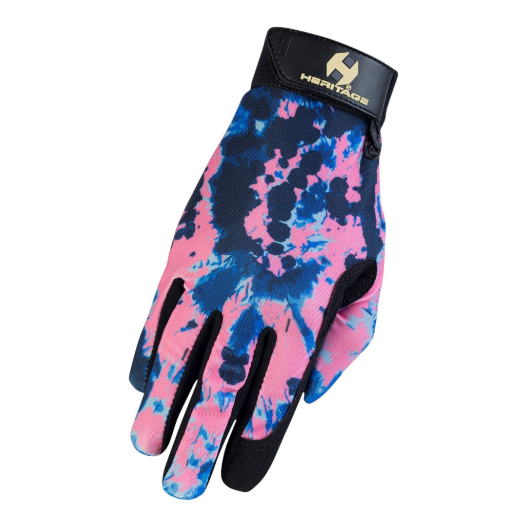 Heritage Children’s Printed Performance Riding Gloves