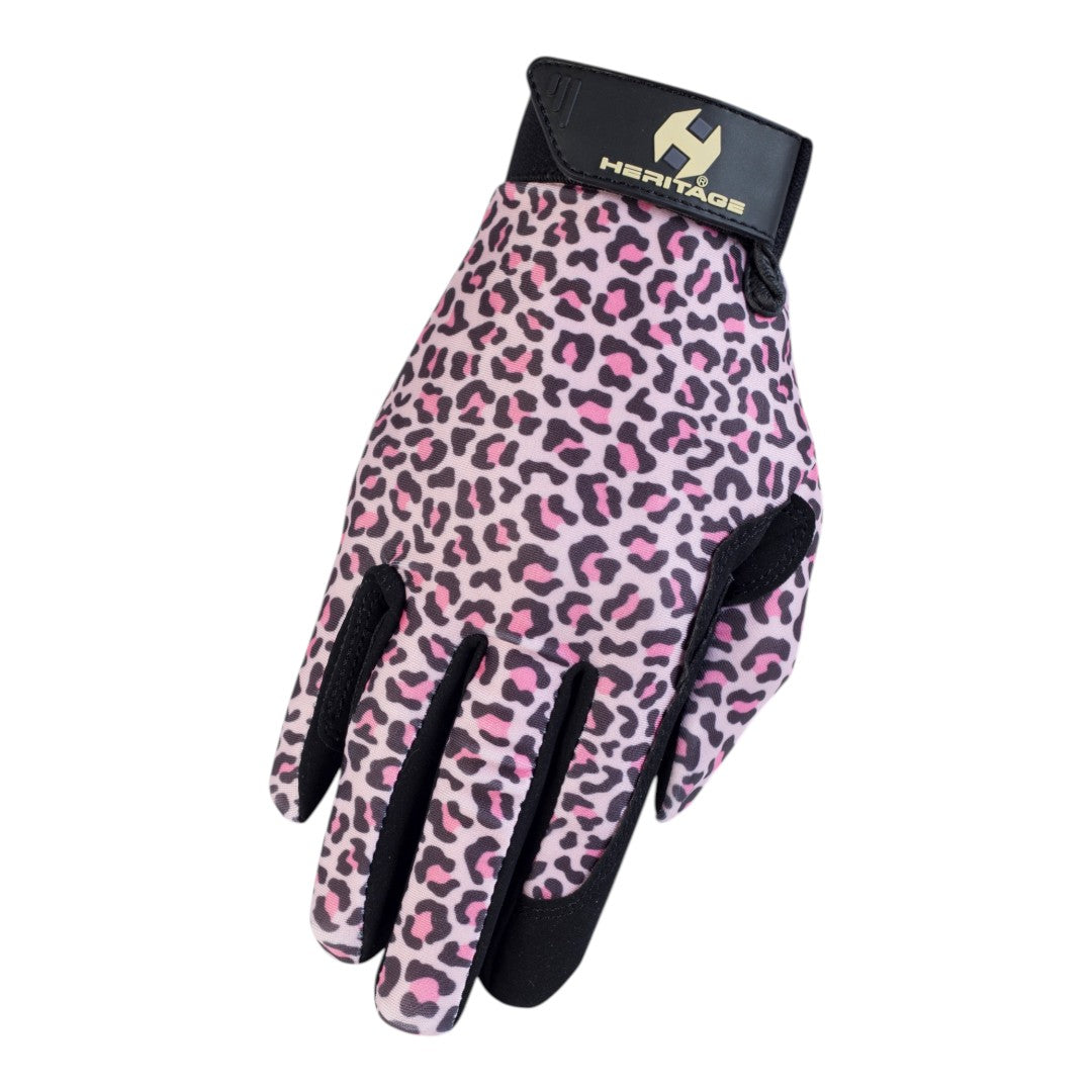 Heritage Children’s Printed Performance Riding Gloves