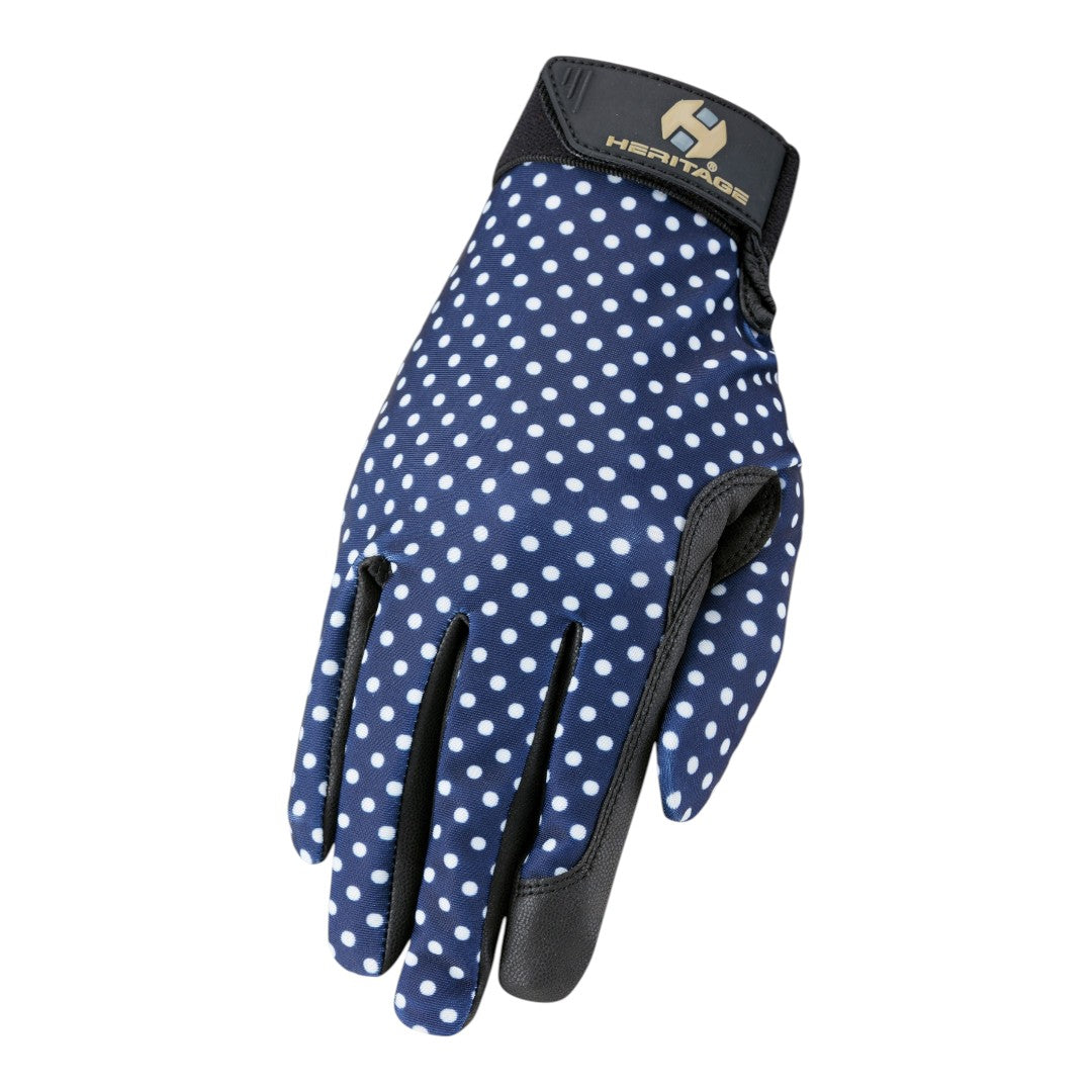 Heritage Children’s Printed Performance Riding Gloves