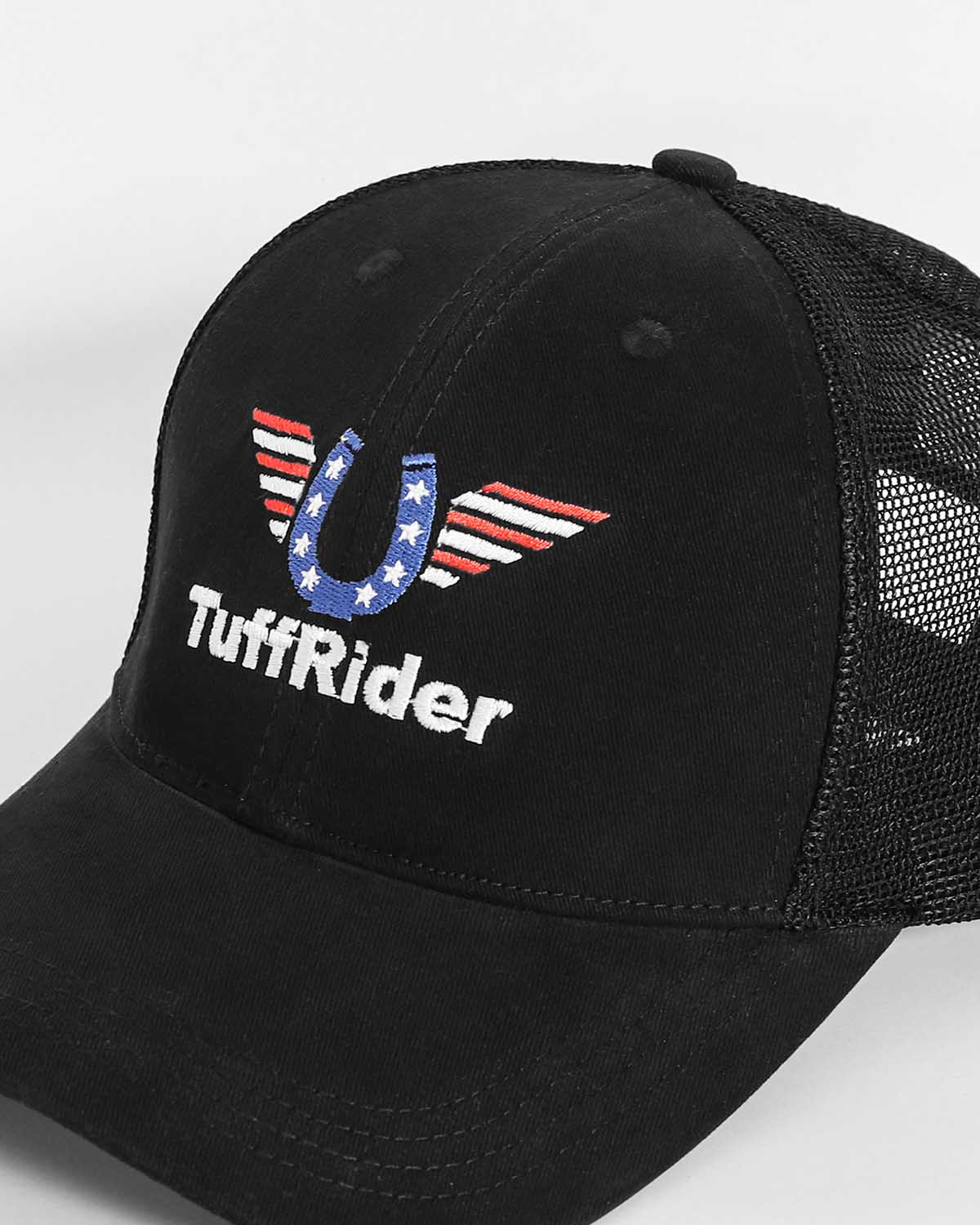 TuffRider Patriotic Mesh Back Ball Cap
