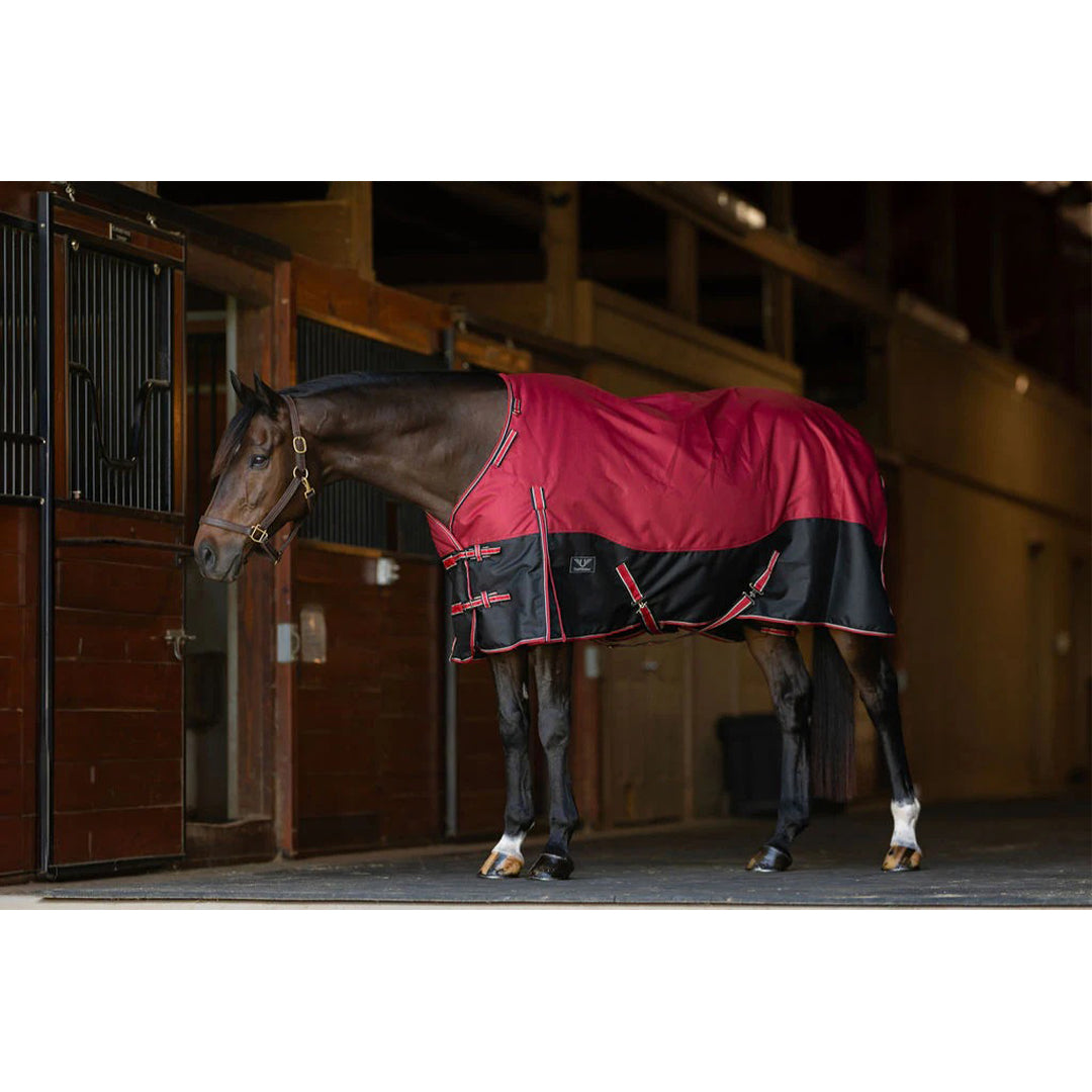 TuffRider Comfy Fit  Medium Weight Turnout Blanket with Adjustable Neck