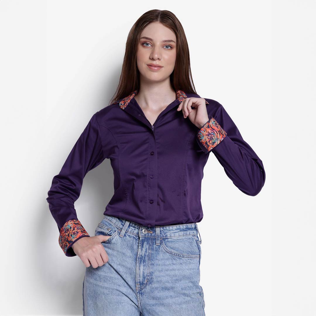 TuffRider Ladies ADEY Double Collar Shirt