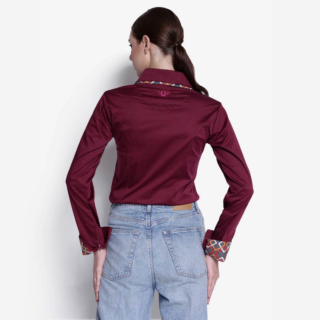TuffRider Ladies ADEY Double Collar Shirt