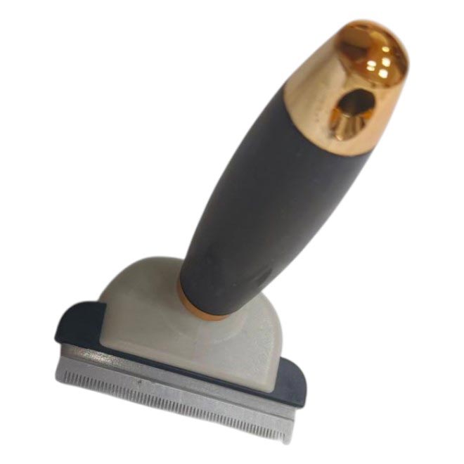 Tuffrider Metal Blade Moulting Comb with Soft Gel Grip - Breeches.com