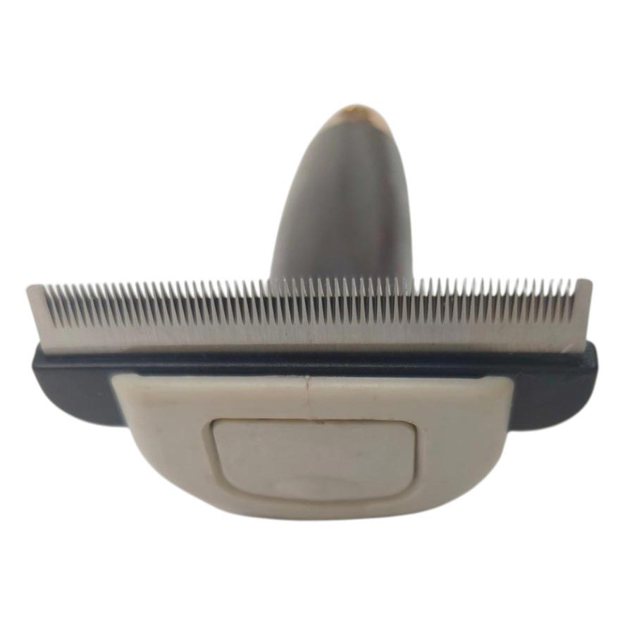 Tuffrider Metal Blade Moulting Comb with Soft Gel Grip - Breeches.com