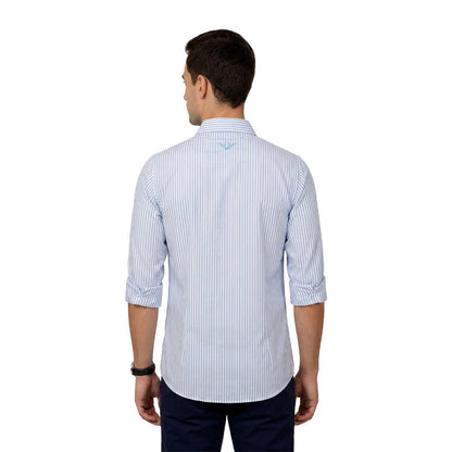 TuffRider Mens ADEY Stripe Shirt