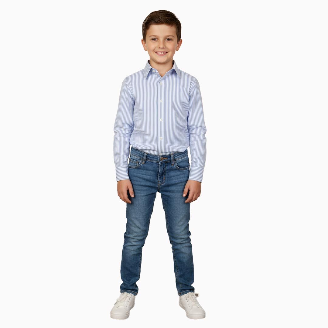 TuffRider Boys ADEY Stripe Shirt