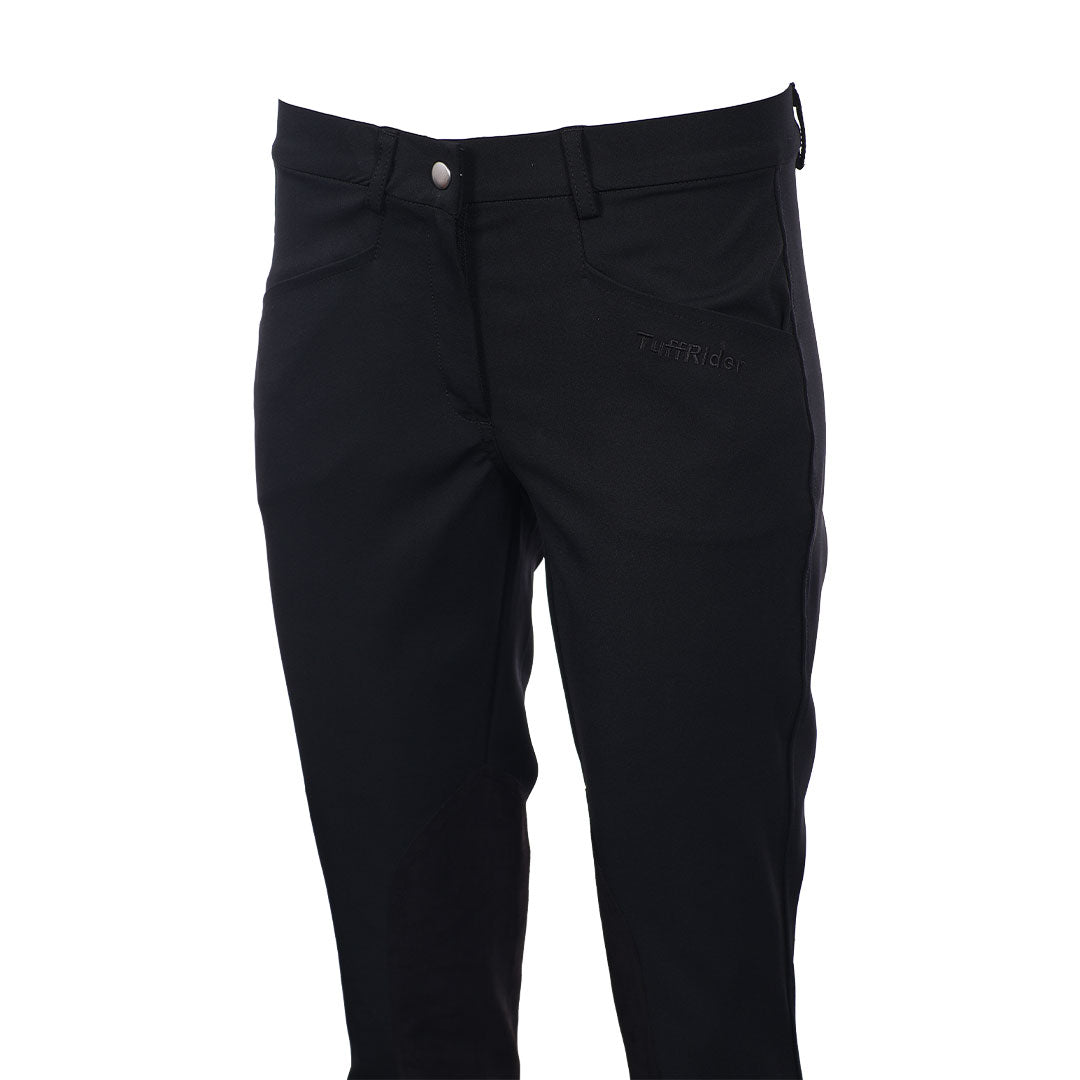 TuffRider Ladies Kentucky Suede Knee Patch Jods- Breeches.com