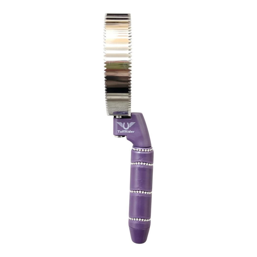 TuffRider Diamond  Circular Metal Curry Comb