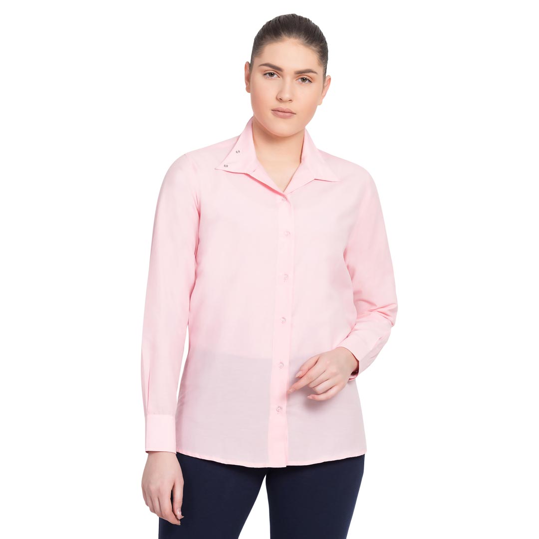 TuffRider Ladies Starter Long Sleeve Show Shirt