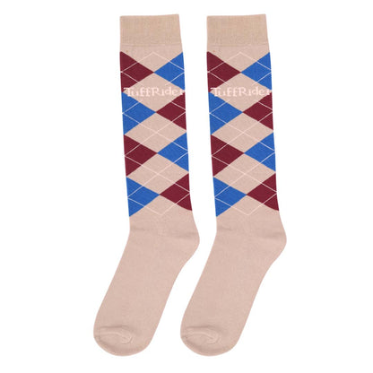 TuffRider Argyle Knee Hi Socks - Breeches.com