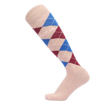 TuffRider Argyle Knee Hi Socks - Breeches.com
