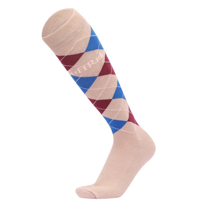 TuffRider Argyle Knee Hi Socks - Breeches.com