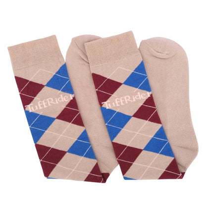 TuffRider Argyle Knee Hi Socks - Breeches.com