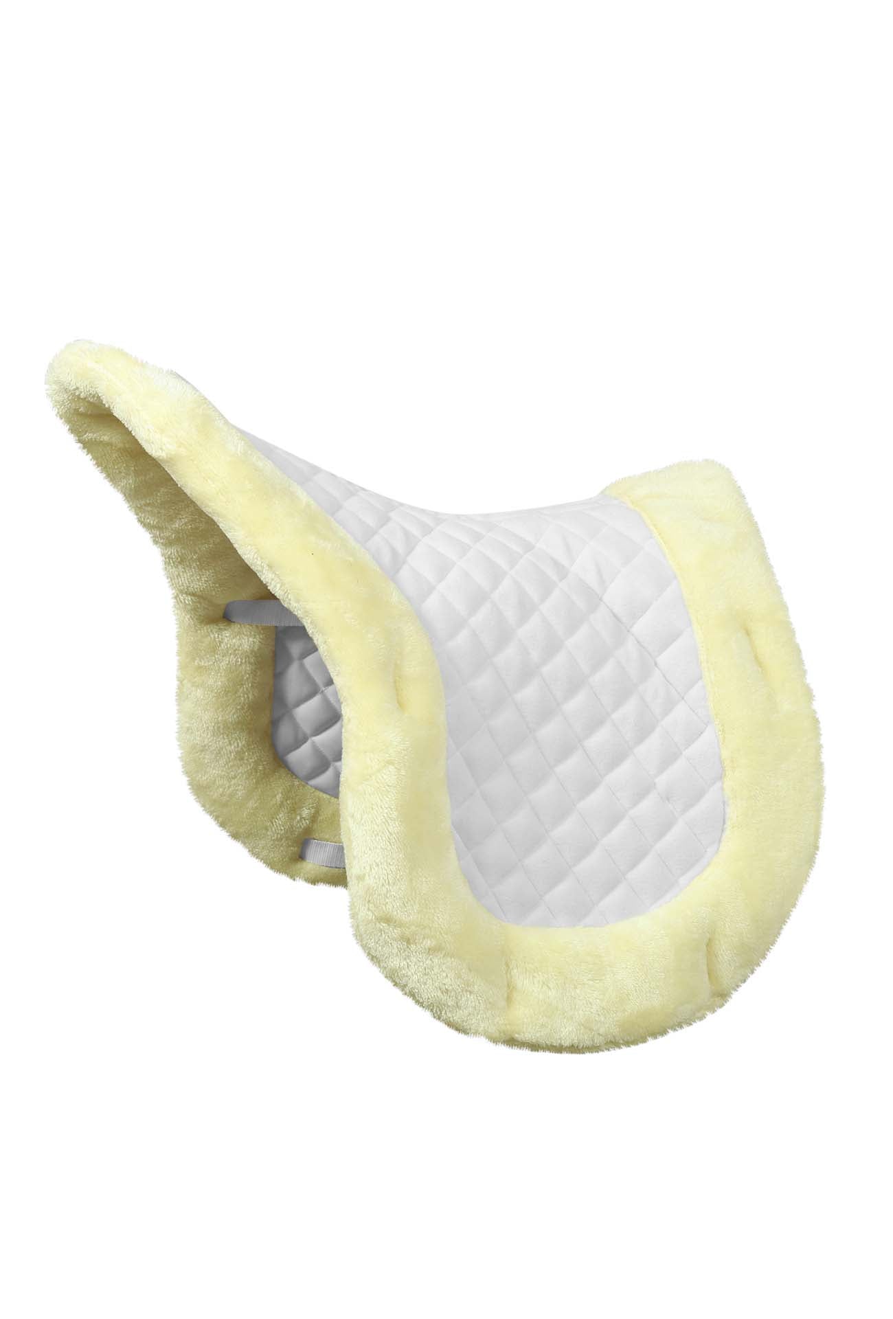 TuffRider Sherpa Fleece Trimmed Shaped Saddle Pad