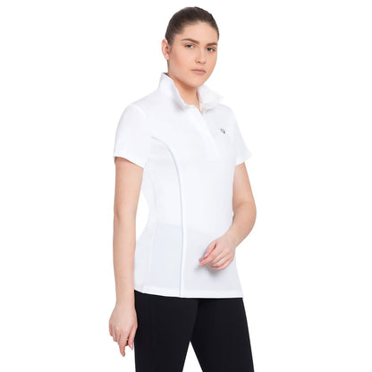 TuffRider Ladies Kirby Kwik Dry Short Sleeve Show Shirt