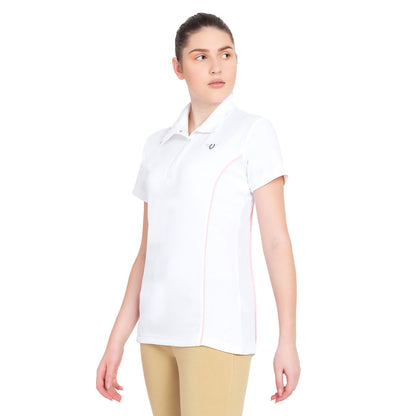 TuffRider Ladies Kirby Kwik Dry Short Sleeve Show Shirt