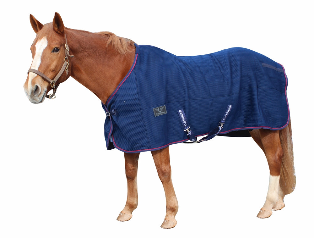TuffRider Thermo Manager Stable Sheet with Contrast Piping