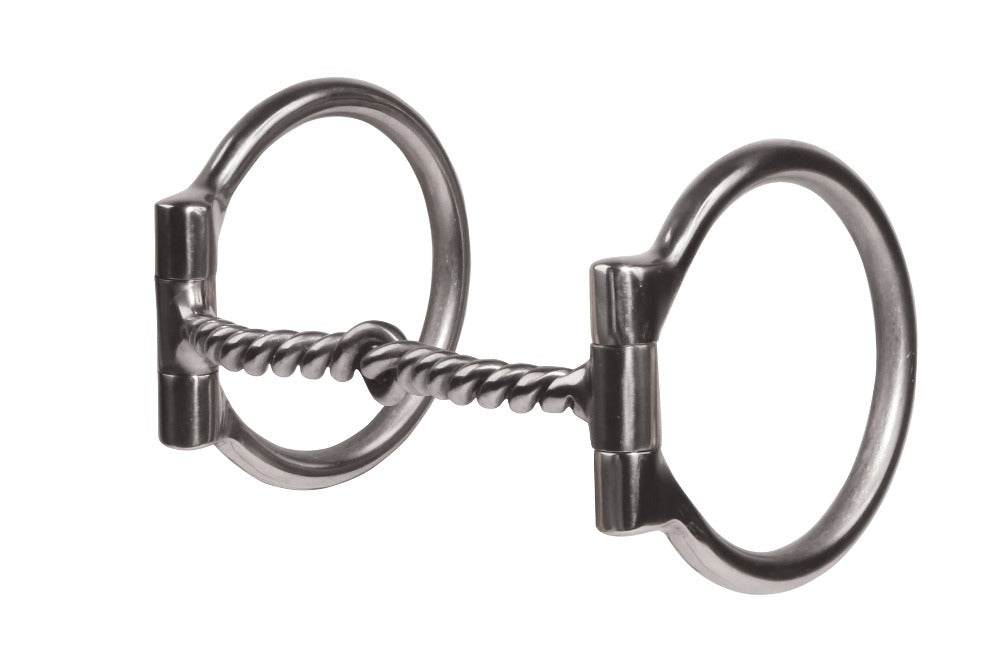 Equisential By Professionals Choice Eq D Ring Twisted Wire-5 1/4&quot; Mouth, Rings 3&quot;