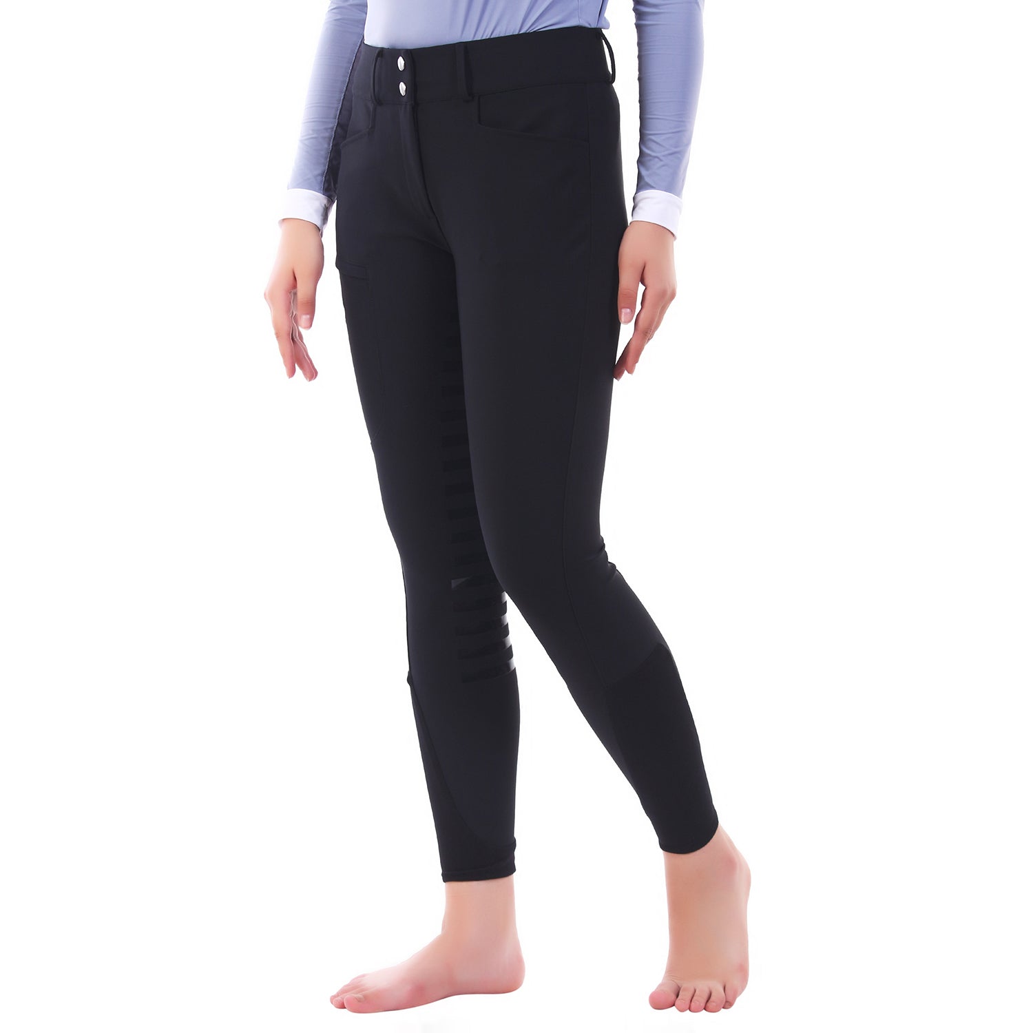 Equine Couture Ladies Techno Extended Knee Patch Breeches