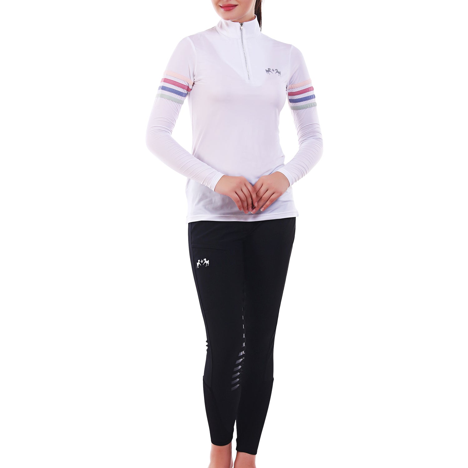 Equine Couture Ladies Techno Extended Knee Patch Breeches